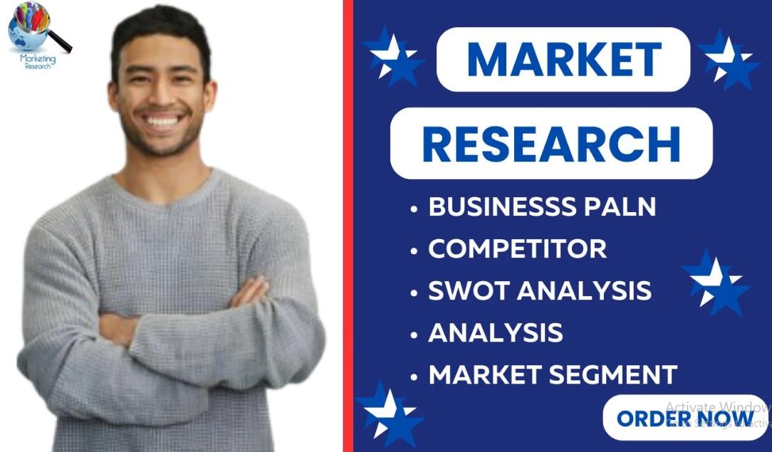 I will do market research and company analysis