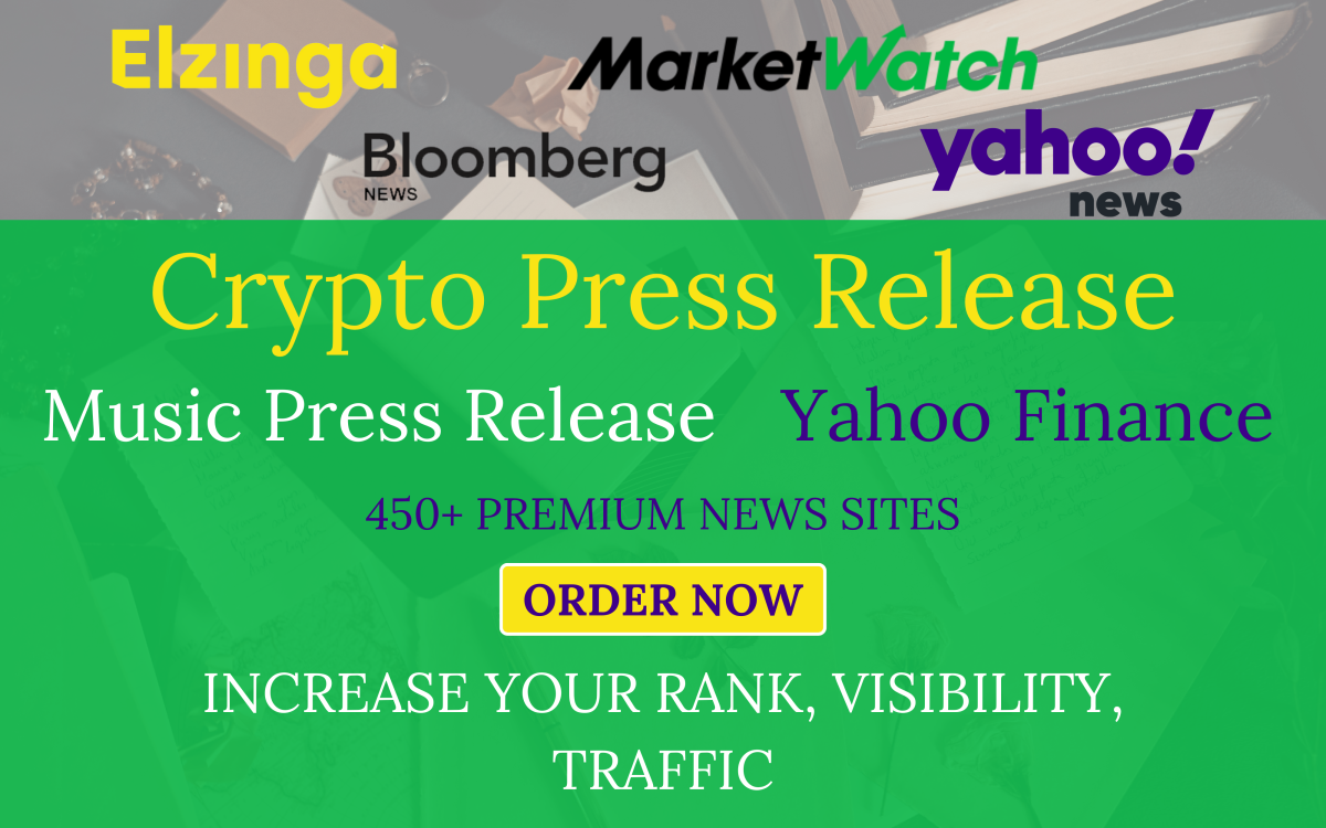 I will do crypto press release writing and distribution