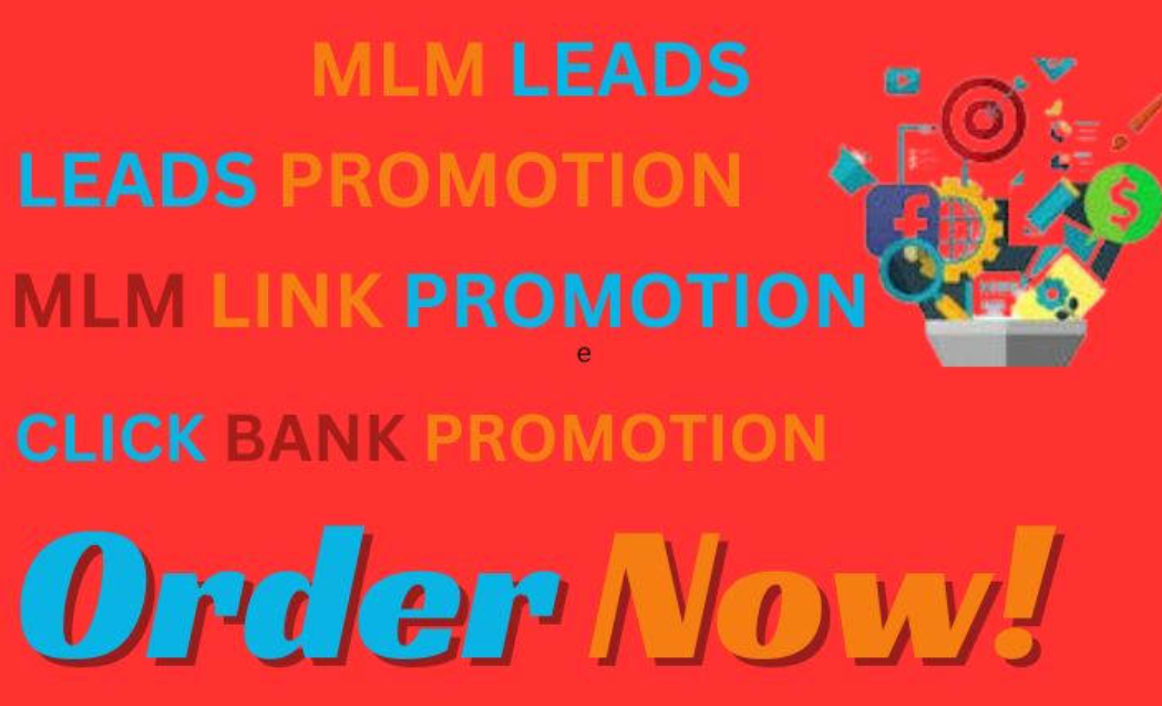 I will supply you with 5000 verified, fresh MLM leads and promote MLM leads generation