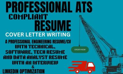 I will craft engineering resume, technical, software, cover letter and resume writing