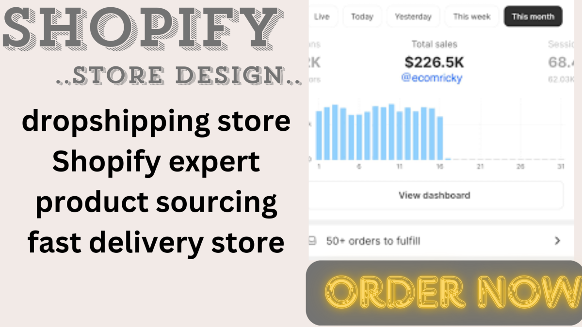 I will create high converting ecommerce shopify dropshipping store with zendrop suplier