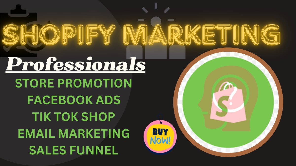 I will increase shopify sales with shopify marketing, shopify promotion, facebook ads