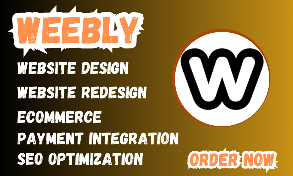 I will design or redesign your Weebly website professionally