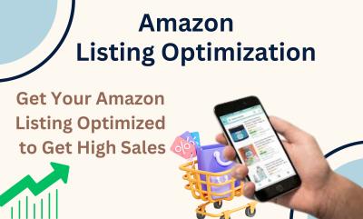 I will write amazon listing optimization, product listing description to boost sales