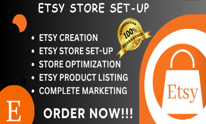 I will do Etsy store setup, Etsy SEO optimization, and product listing to boost sales