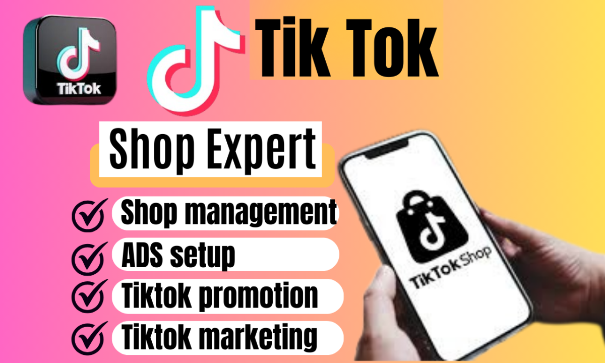 I will do TikTok Shop Mastery Setup Product Video Optimization Live Shopping Management