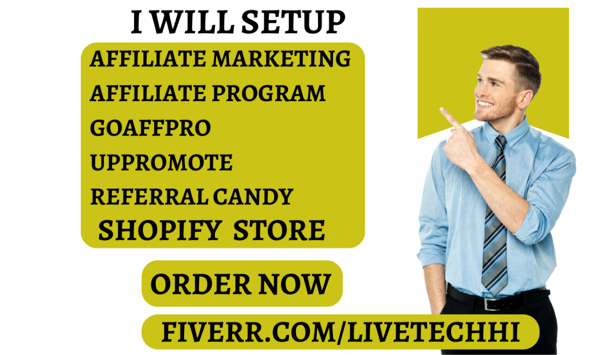 Setup Shopify Store for Affiliate Marketing with Goaffpro, Uppromote, and Referral Candy