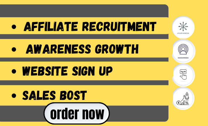 I will do website signup MLM website promotion and affiliate recruitment