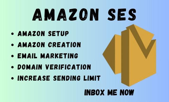 I will create and increase your Amazon AWS, Amazon SES sending limit