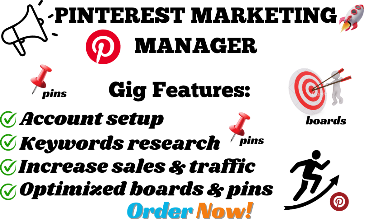 Setup, Optimize and Do Pinterest Marketing, Pins and Boards