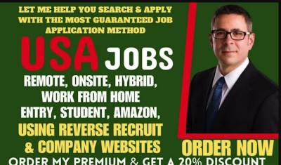 I will supercharge your job search for remote and onsite job by reverse recruit process