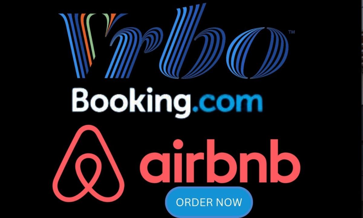 Create or Optimise Properties Listing on Airbnb, Booking.com, and VRBO