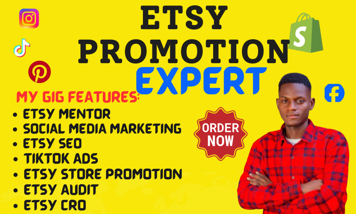 Do Etsy Listing Promotion to Boost Etsy Traffic, Etsy Rank, Etsy Optimization