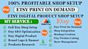 I will setup etsy print on demand shop, etsy seo for etsy print on demand, etsy pod