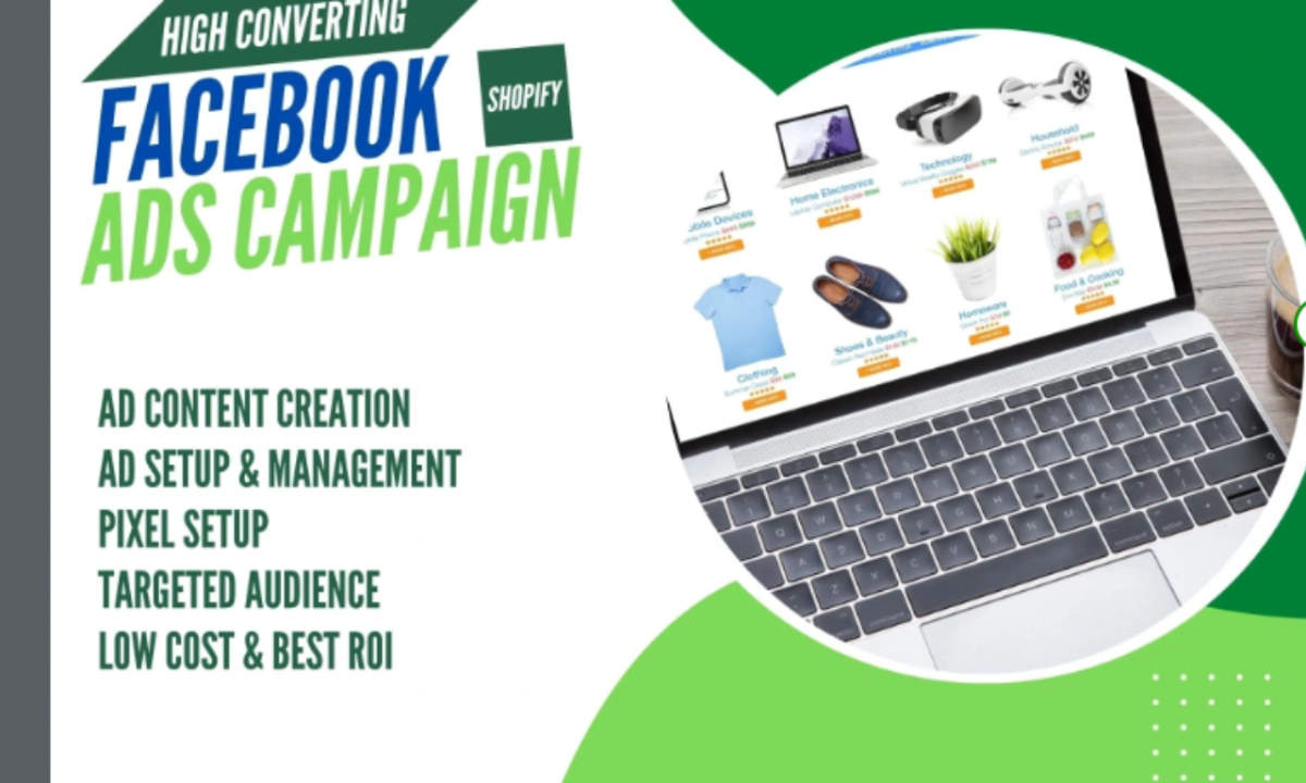 I will create ad campaigns for Facebook ads and meta ads