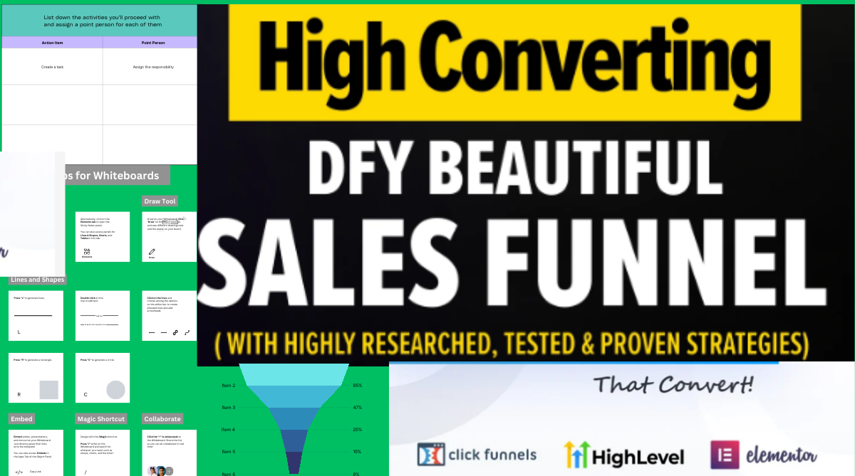 I will build gohighlevel sales funnel, website and be your expert on it