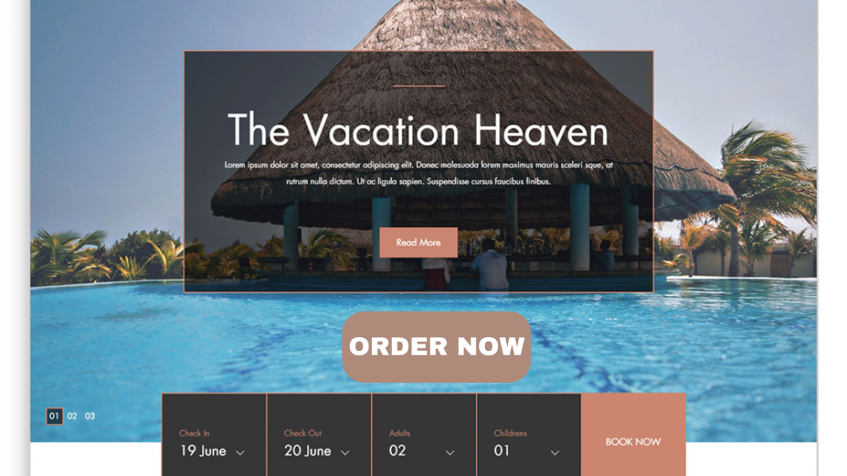 I will design vacation rental, tour, travel, hotel booking, or Airbnb clone website