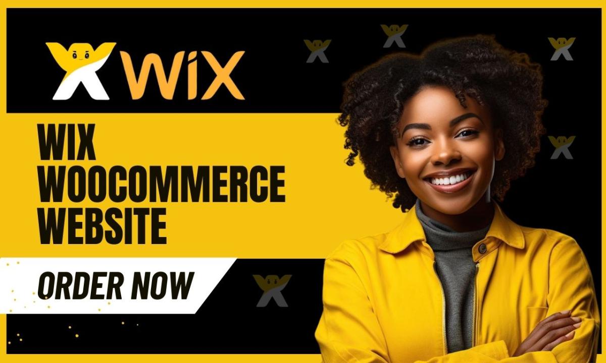 I will design wix ecommerce site wix woocommerce website, wix online store edit wix