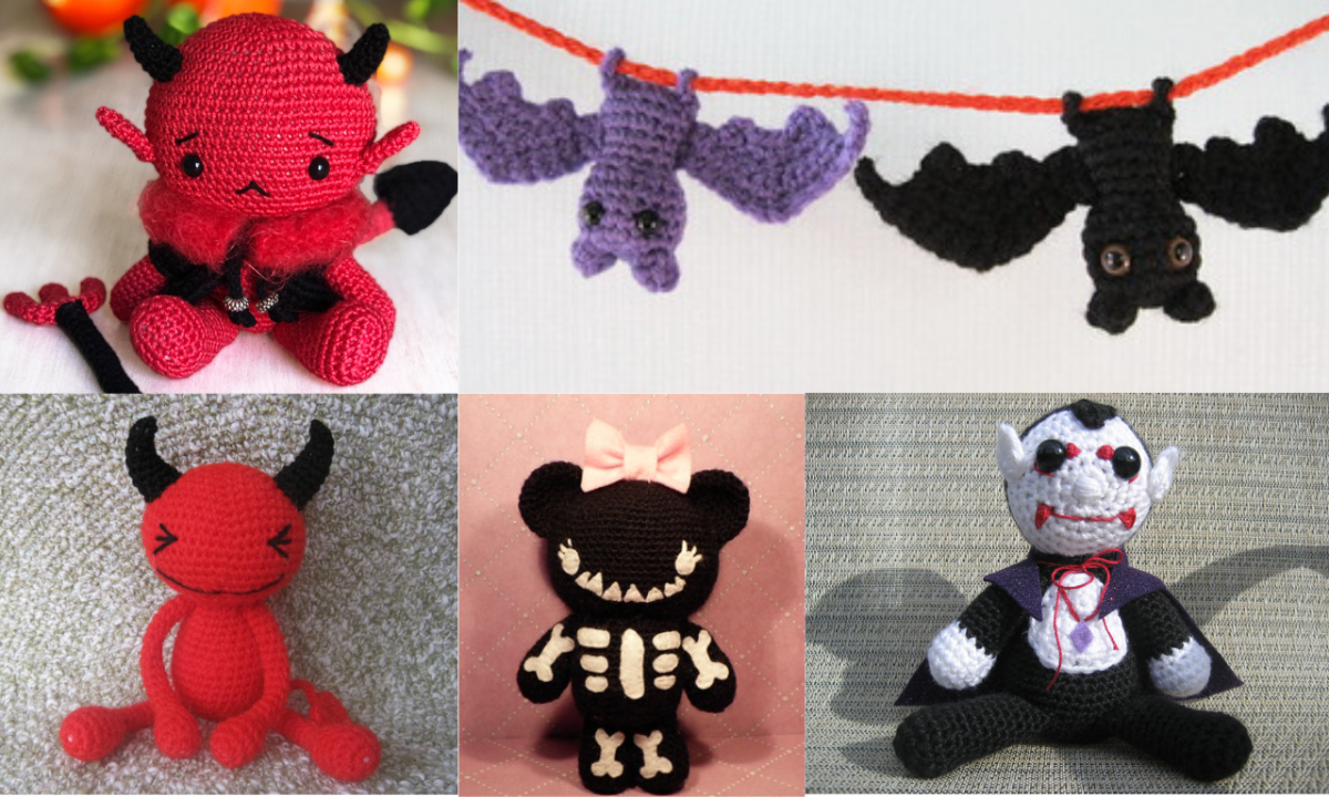 I will create write indepth spooky halloween amigurumi crochet pattern with picture PDF