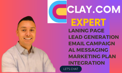 I will get a clay.com email marketing expert and your clay.com lead generation expert