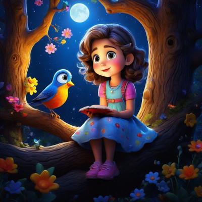 I will design 3d children book illustrations, kids storybook illustrations