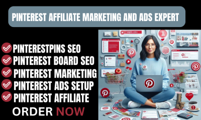 I will do pins and board seo and pinterest affiliate marketing and ads setup