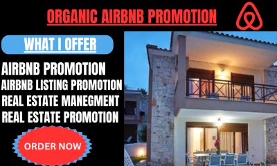 I will do Airbnb VRBO promotion guest real estate marketing boost booking listing