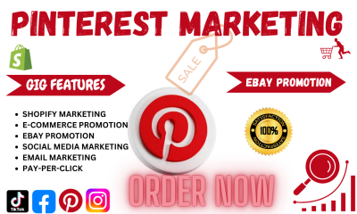 I will boost sales with expert Pinterest marketing and Shopify SEO management