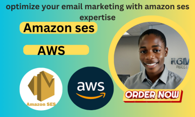 I will boost your email marketing and integrate setup amazon ses