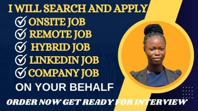 I will reverse recruit job search and apply jobs for you