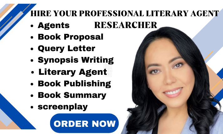 I will write book proposal query letter synopsis get a literary agent for your book