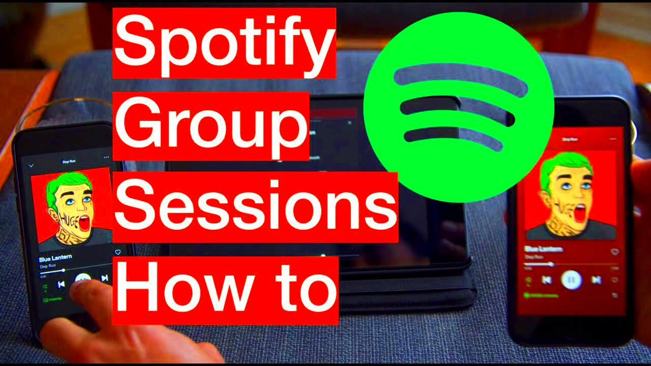 How to do a Spotify party Group Session Spotify tutorial YouTube