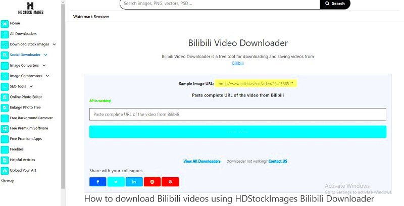 How to Download Bilibili Video without Watermark HD Stock Images