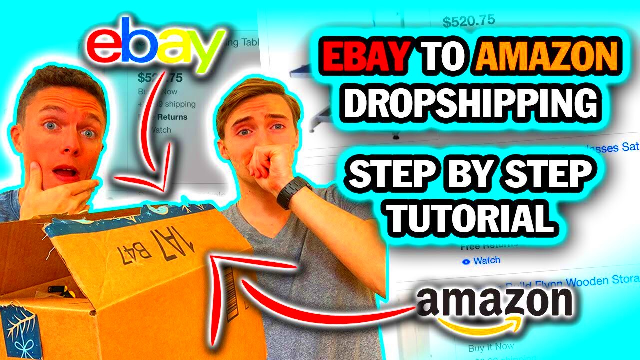 How To DROPSHIP On Ebay From Amazon As A Complete Beginner Step By 