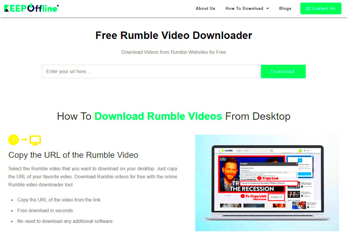 How We Download Rumble Videos