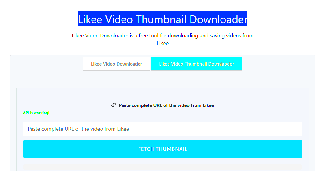 How to Easily Download Likee Video Thumbnail for Free by Shanijangee 