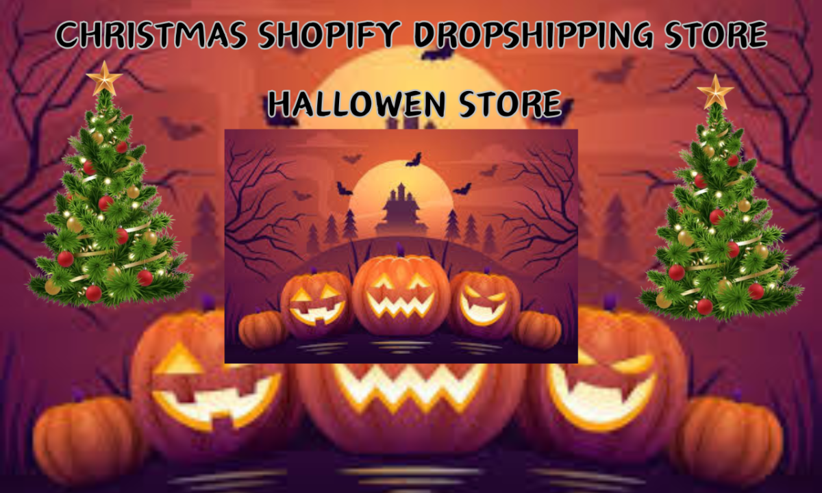 I will create Halloween shopify store, Christmas ecommerce dropshipping website