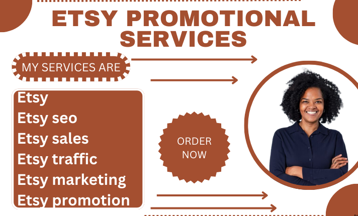 I will do Esty promotion, Esty marketing, Esty traffic to boost Esty sales