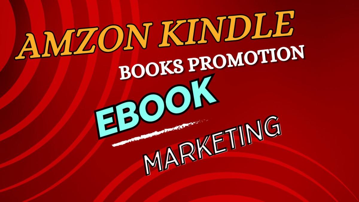 I Will Create Amazon KDP Book Publishing Book Formatting Ebook Marketing