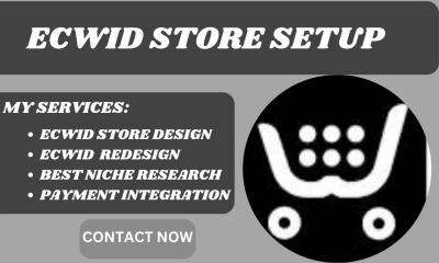 I will ecwid store and redesign ecwid store ecommerces