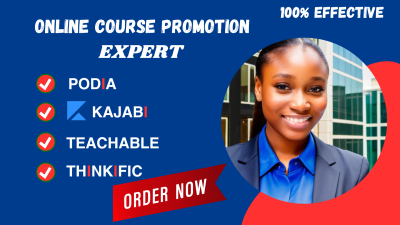 I will boost your online course visibility and optimize course uploads