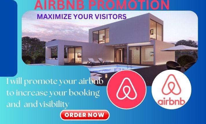 I will boost your airbnb visibility with expert listing optimization