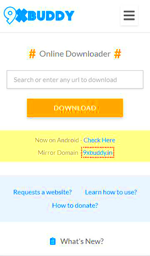 9xbuddy online downloader