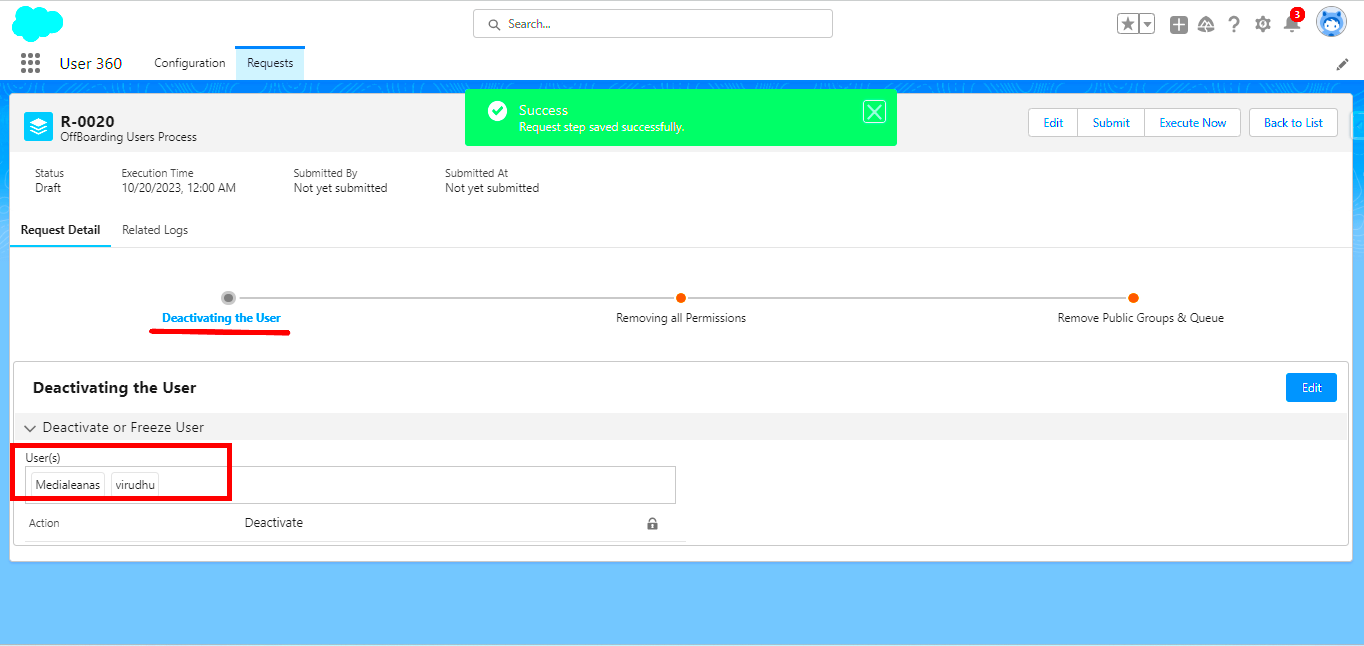 Efficient Offboarding with User360 Processes Continuation