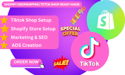 I will do Shopify dropshipping TikTok ready-made TikTok video ads dropshipping ads