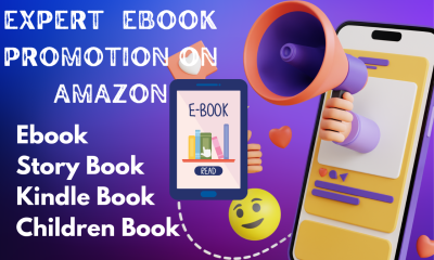 I Will Promote Your Book Amazon KDP Marketing eBook Kindle Ads Campaign