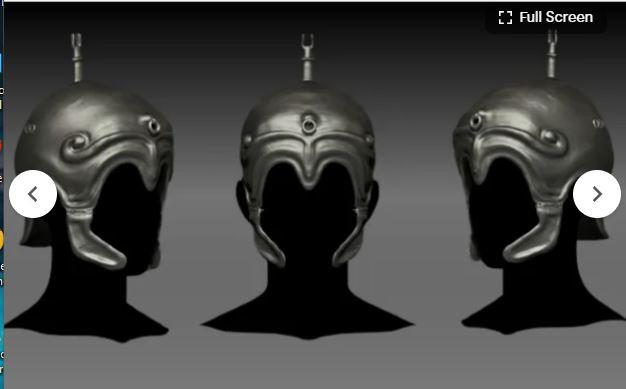 i will sculpt 3d mask, 3d helmet, 3d printable mask, cosplay, 3d mask for printing