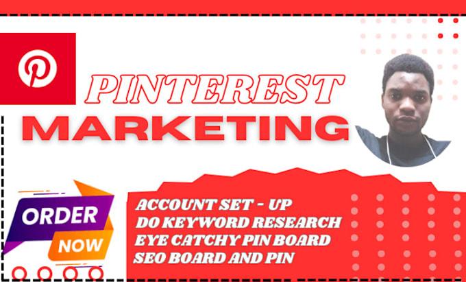 I will manage your pinterest marketing for your business