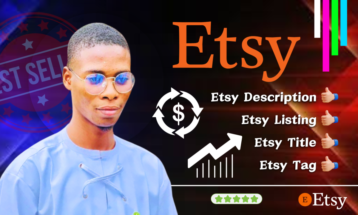 I will set up Etsy shop Etsy listing and title to rank on top to boost sales