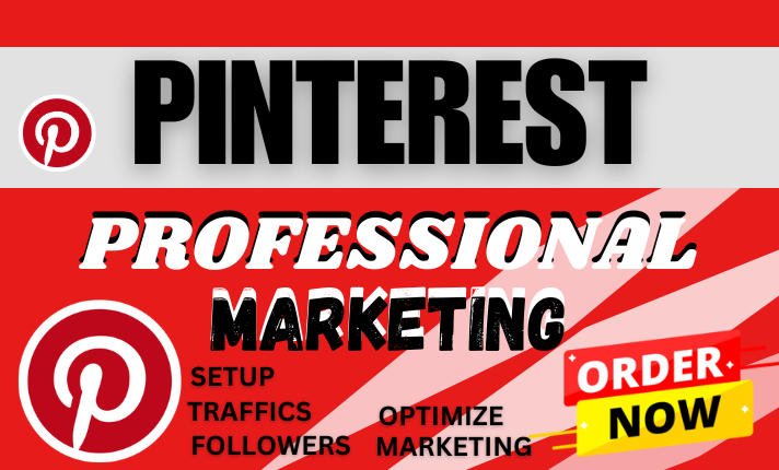 I will be your professional Pinterest marketing, Setup, Optimize